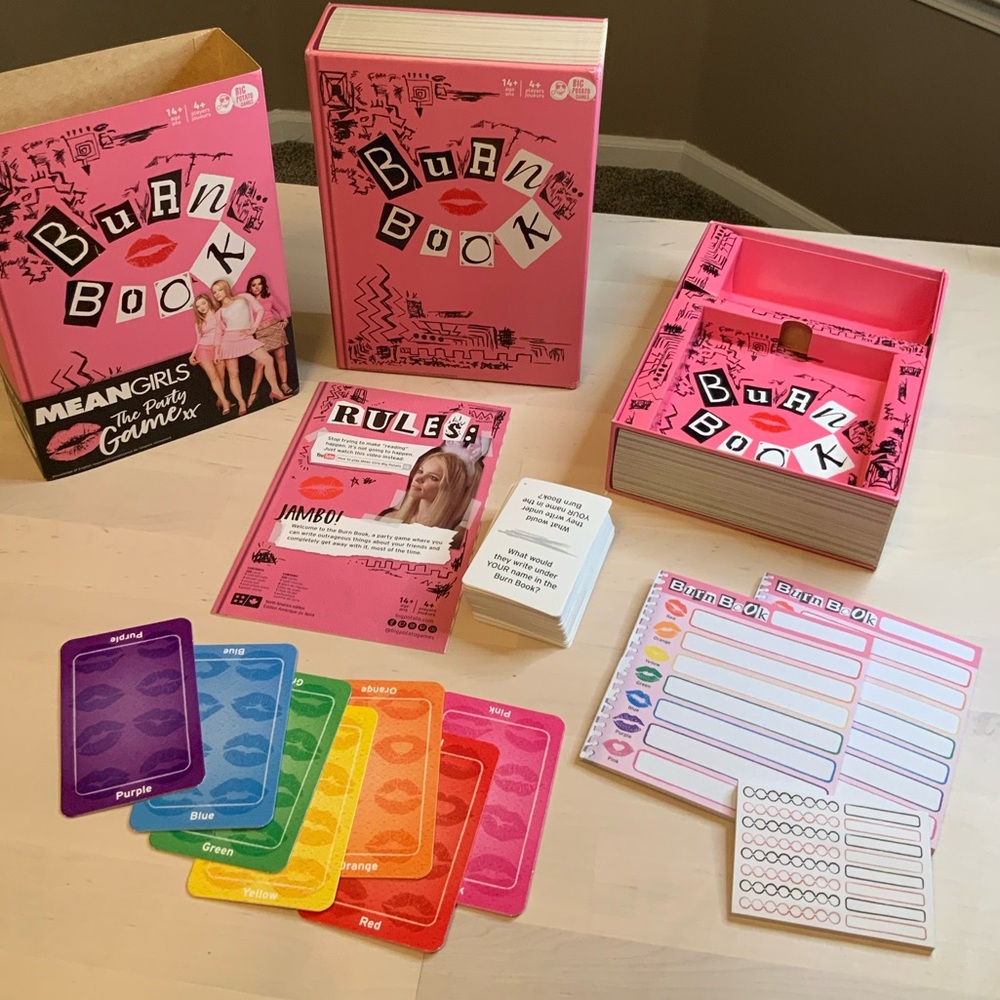 Mean Girls Burn Book Party Game